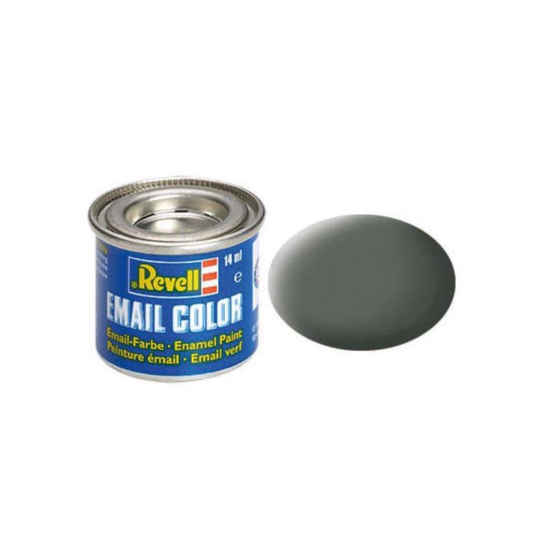 revell-olive-grey-mat-ral-7010-14-ml-tin-parte-y-accesorio-de-modelo-a-escala-pintura
