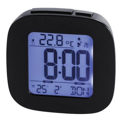 radio-alarm-clock-hama-rc45-negro