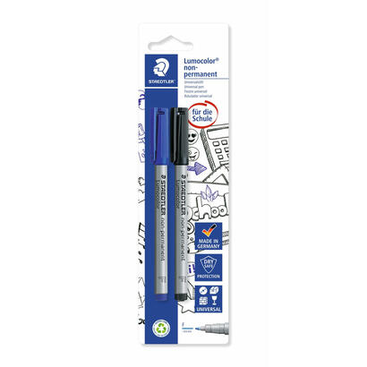staedtler-lumocolor-316-marcador-2-piezas-negro-azul