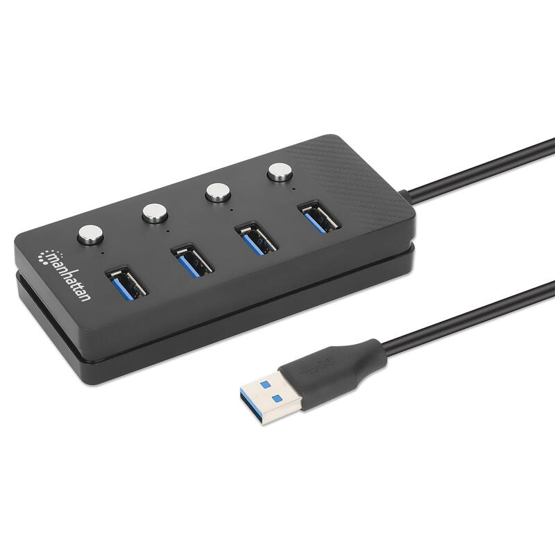 manhattan4-port-usb-30-typ-a-hub-negro