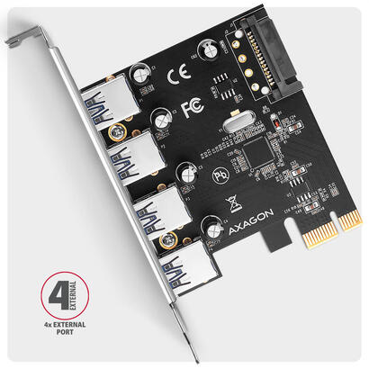 pceu-430rs-kontroler-pcie-4x-port-usb-32-gen-1-uasp-chipset-renesas-15-pin-sata-cargador