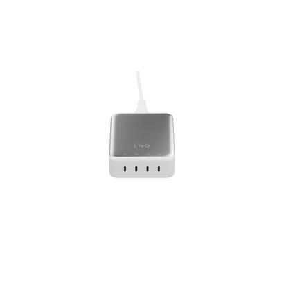 cargador-escritorio-4xusb-c-240w-gan2-plata-linq-hasta-240w-4xusb-c-pd-140w-maximo-por-puerto