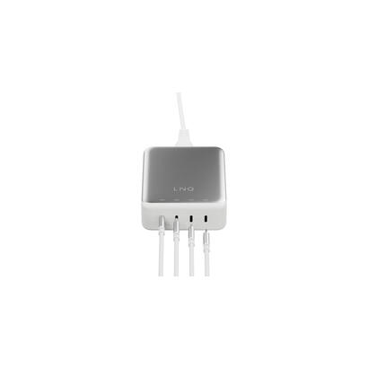 cargador-escritorio-4xusb-c-240w-gan2-plata-linq-hasta-240w-4xusb-c-pd-140w-maximo-por-puerto