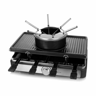 emerio-raclettegrill8-pfannen-antihaft-thermomat