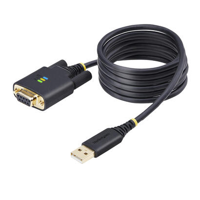 startechcom-1p6ffcn-usb-serial-cable-de-serie-negro-usb-tipo-a-db-9
