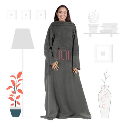 mad-monkey-2000051-manta-electrica-y-almohadilla-gris-vellon