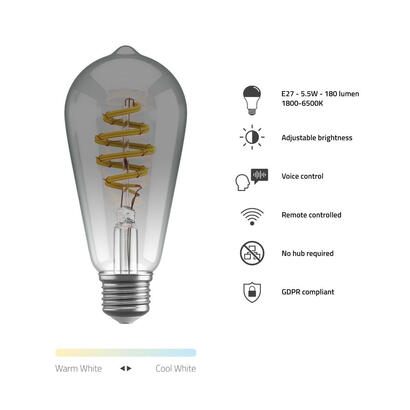 bombilla-inteligente-hombli-hbeb-0211-wi-fi-55-w