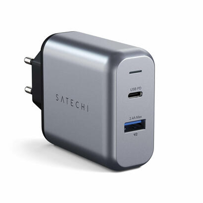 satechi-30w-dual-port-wall-charger-space-gray