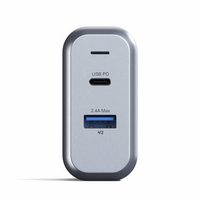 satechi-30w-dual-port-wall-charger-space-gray