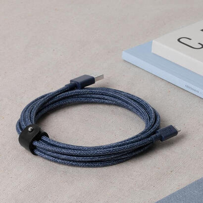 native-union-belt-cable-usb-a-to-lightning-3m-indigo-blue