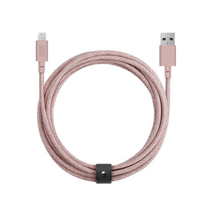 native-union-belt-cable-usb-a-to-lightning-3m-rose