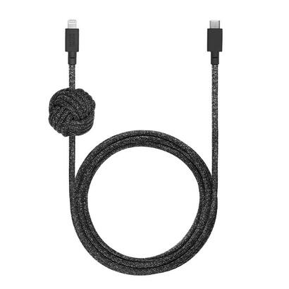 native-union-night-cable-usb-c-to-lightning-3m-cosmos-black