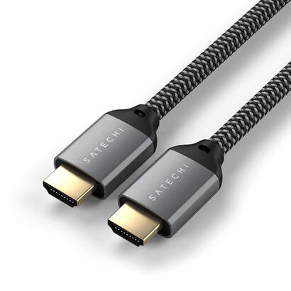 cable-satechi-st-8khc2mm-hdmi-2-m-hdmi-tipo-a-estandar-gris