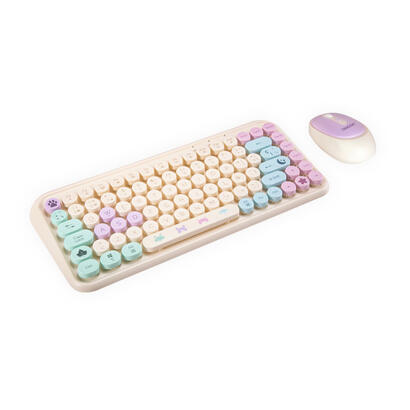 tanooki-tnk4001-teclado-raton-incluido-hogar-usb-bluetooth-qwerty-ingles-espanol-crema-de-color