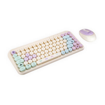 tanooki-tnk4001-teclado-raton-incluido-hogar-usb-bluetooth-qwerty-ingles-espanol-crema-de-color