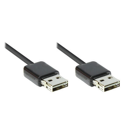 good-connections-usb20-cable-easy-a-a-negro-3m