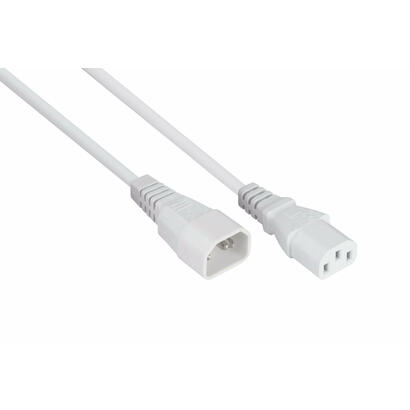 kabelmeister-sk1430-w030-cable-de-transmision-blanco-3-m-iec-c14-iec-c13
