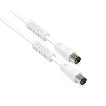 alcasa-s-pak02-cable-coaxial-2-m-blanco