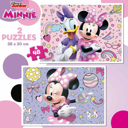 puzzle-2x48-piezas-minnie