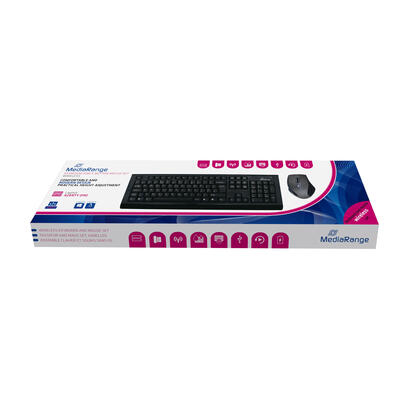 mediarange-teclado-set-optis-5-tamen-funk-raton-fr-sw