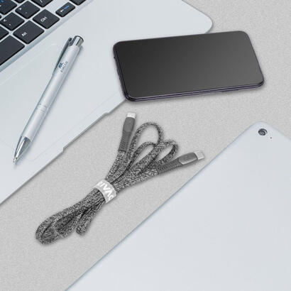 cable-usb-c-to-usb-c-12mgrey-ps6105-gr12-rivacase