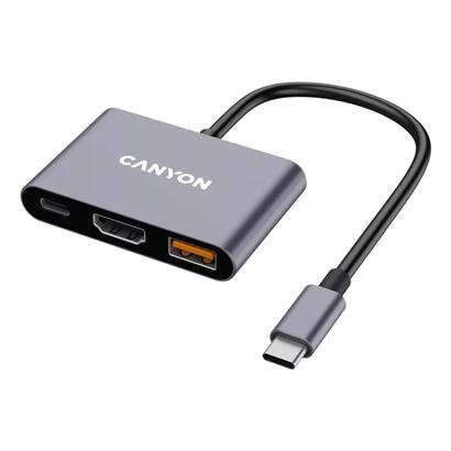 canyon-usb-3-in1-hub-usb-c-hdmi-1xusb-a-pd-100w-retail