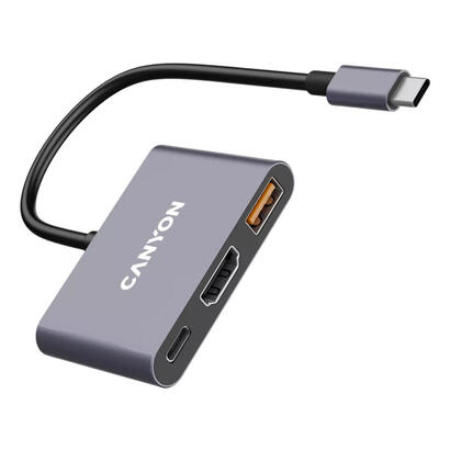 canyon-usb-3-in1-hub-usb-c-hdmi-1xusb-a-pd-100w-retail