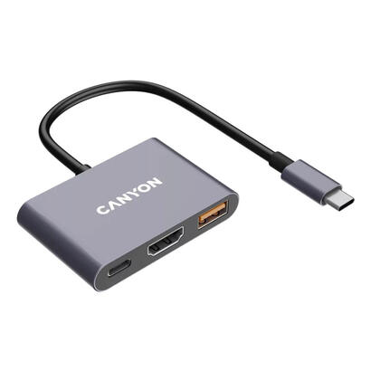 canyon-usb-3-in1-hub-usb-c-hdmi-1xusb-a-pd-100w-retail