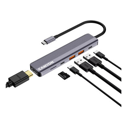 canyon-usb-6-in1-hub-usb-c-hdmi-2xusb-a-sd-1xusb-c-100w-retail