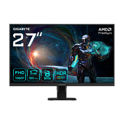 lcd-monitor-gigabyte-gs27fa-ek-27-gaming-panel-ips-1920x1080-180hz-matte-1-ms-tilt-colour-black-gs27faek