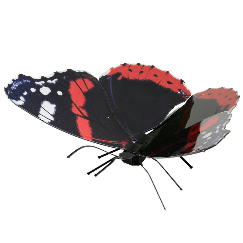 maqueta-3d-metal-fascinations-red-admiral-montaje-sin-pegamento-ni-soldadura-maquetas-3d