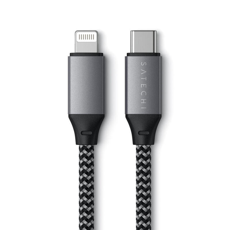satechi-st-tcl10m-cable-usb-025-m-usb-c-usb-clightning-negro-gris
