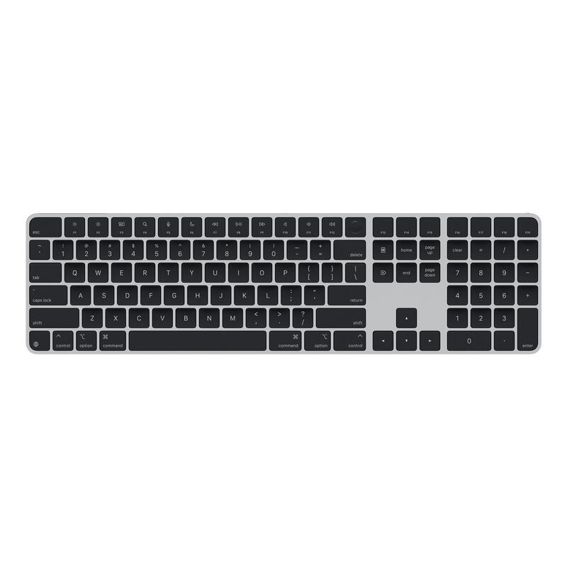 apple-magic-keyboard-con-touch-id-y-teclado-numerico-plateadonegro-diseno-ee-uu-para-modelos-mac-con-chip-apple-mxk83lba