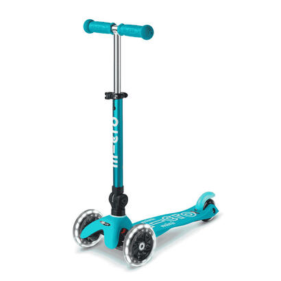 micro-patinete-plegable-mini-deluxe-led-aqua