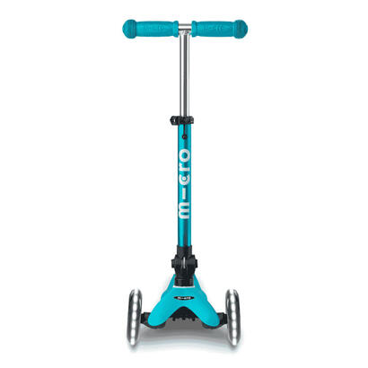 micro-patinete-plegable-mini-deluxe-led-aqua