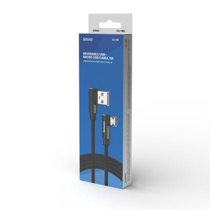 savio-cl-161-dwustronny-kabel-usb-micro-usb-1m-ktowy-oplot-cable-usb-usb-20-usb-a-micro-usb-a-negro
