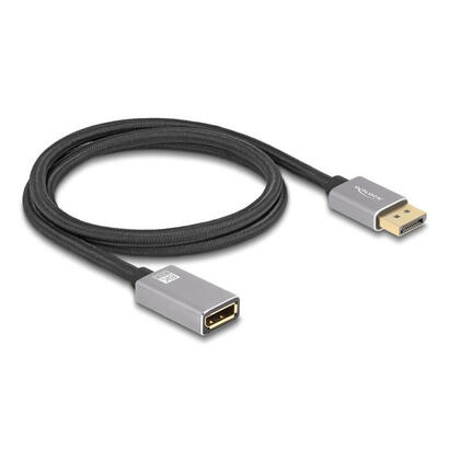cable-delock-81079-displayport-1-m-negro-gris