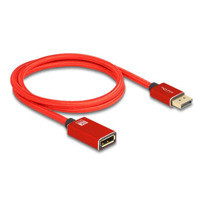cable-delock-81081-displayport-1-m-rojo
