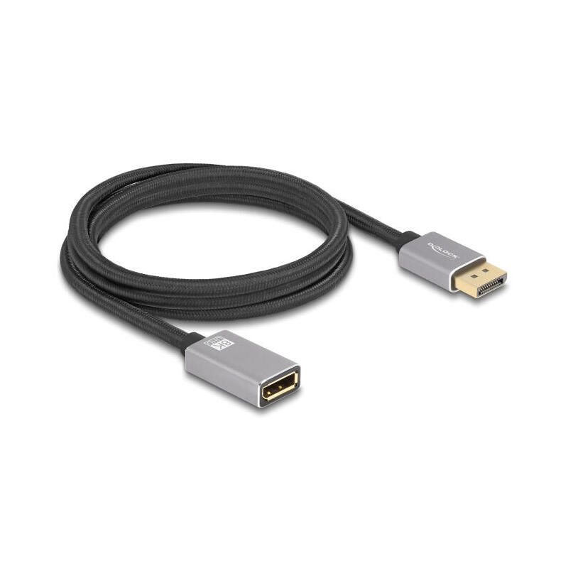 cable-delock-81080-displayport-2-m-gris-negro