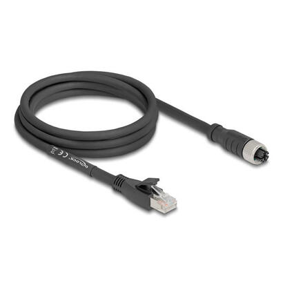 delock-m12-cable-x-kodiert-8-pin-buchse-zu-rj45-stecker-cat5e-s-ftp-flexibel-2-m-schwarz