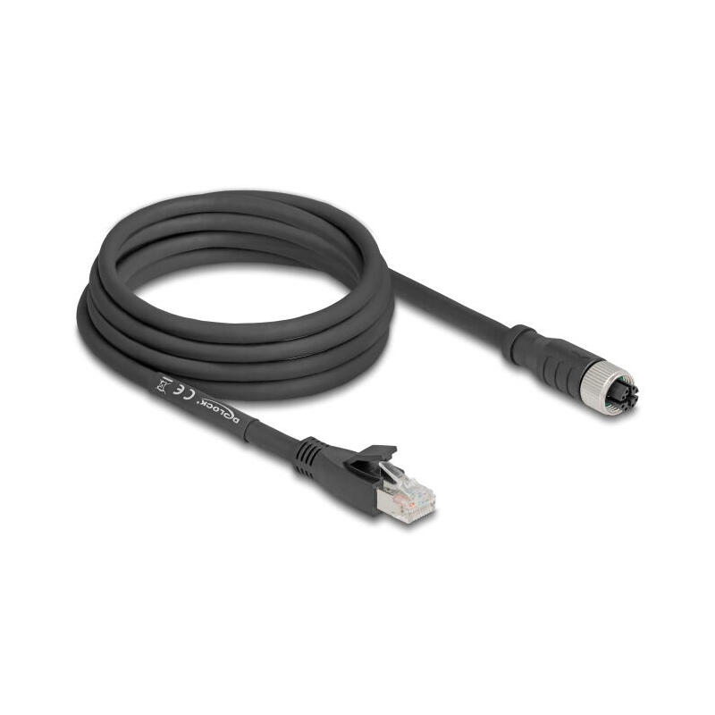 delock-m12-cable-x-kodiert-8-pin-buchse-zu-rj45-stecker-cat5e-s-ftp-flexibel-3-m-schwarz