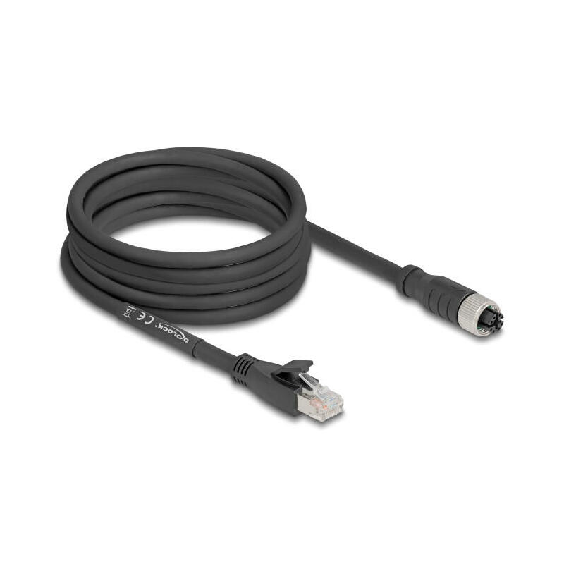 delock-m12-cable-x-kodiert-8-pin-buchse-zu-rj45-stecker-cat5e-s-ftp-flexibel-5-m-schwarz