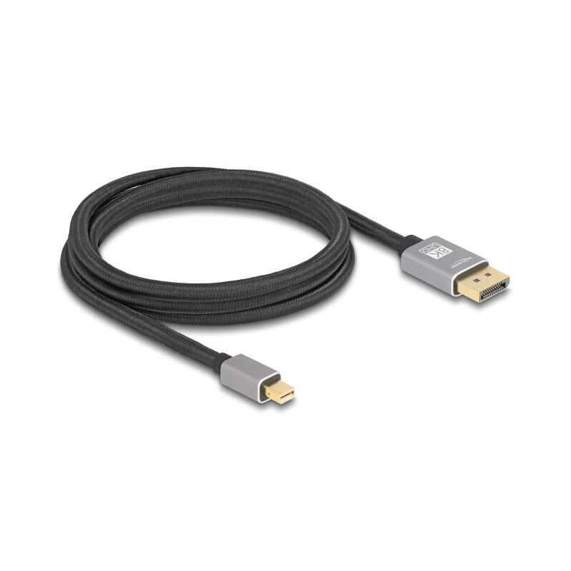 delock-mini-displayport-a-displayport-cable-8k-60-hz-2-m-gris