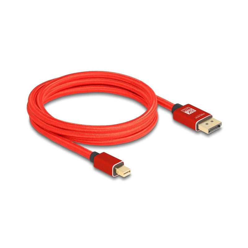 delock-mini-displayport-zu-displayport-cable-8k-60-hz-2-m-rot-metall-ohne-einrastfunktion