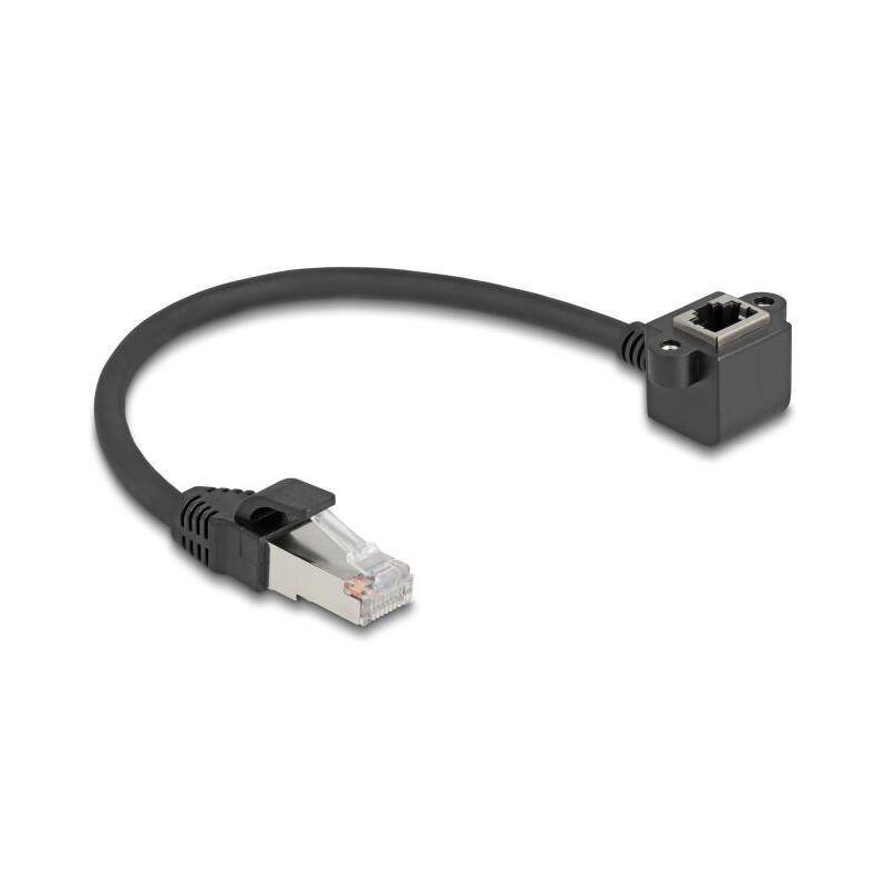 netzwerk-verlangerungscable-rj45-stecker-zu-rj45-buchse-90-gewinkelt-cat6-f-utp-025-m-schwarz