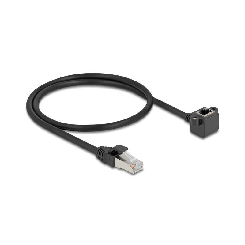 netzwerk-verlangerungscable-rj45-stecker-zu-rj45-buchse-90-gewinkelt-cat6-f-utp-05-m-schwarz