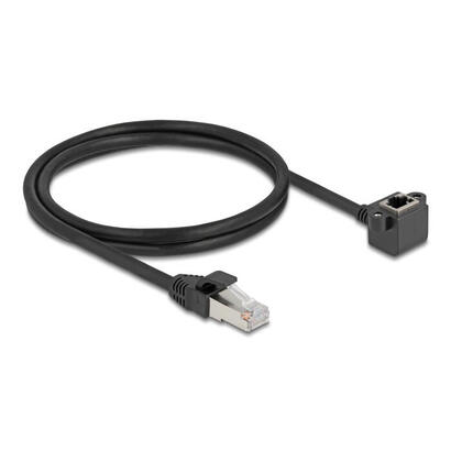 netzwerk-verlangerungscable-rj45-stecker-zu-rj45-buchse-90-gewinkelt-cat6-f-utp-1-m-schwarz