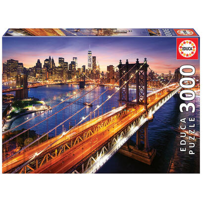 puzzle-educa-3000-pzs-manhattan-atardece