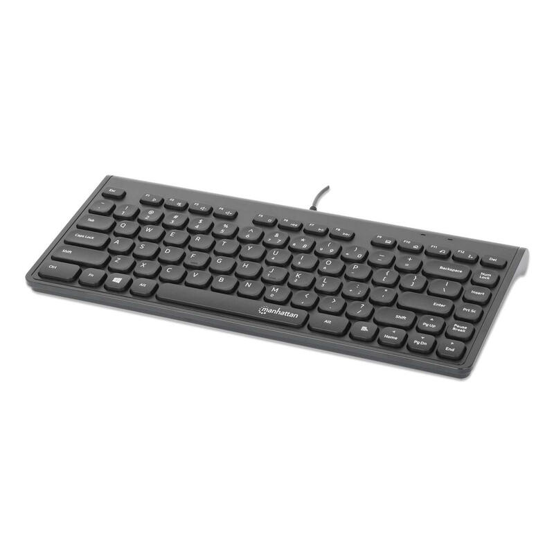 manhattan-slim-usb-mini-teclado-15m-cable-negro