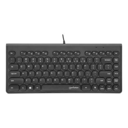 manhattan-slim-usb-mini-teclado-15m-cable-negro